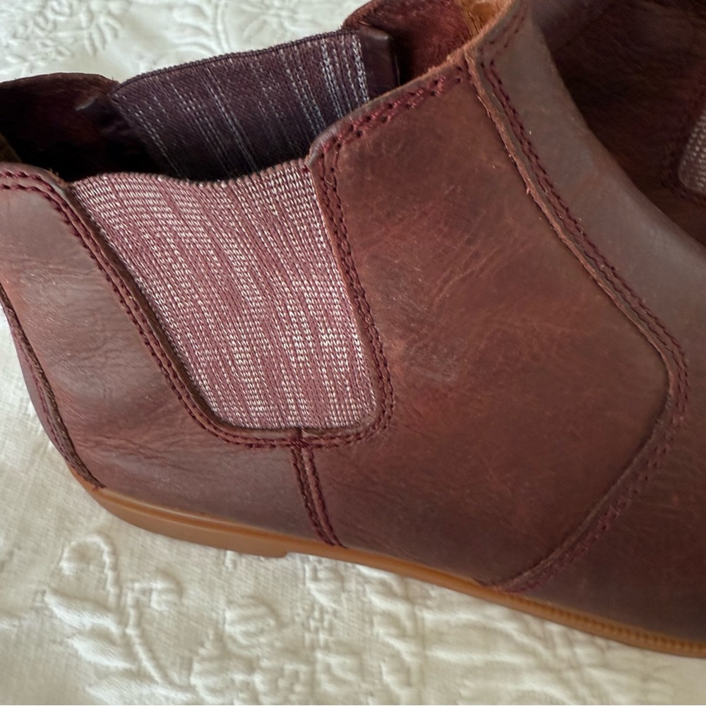Kodiak Low-Rider Chelsea Burgundy Ankle Boots size 10 - Picture 6 of 11